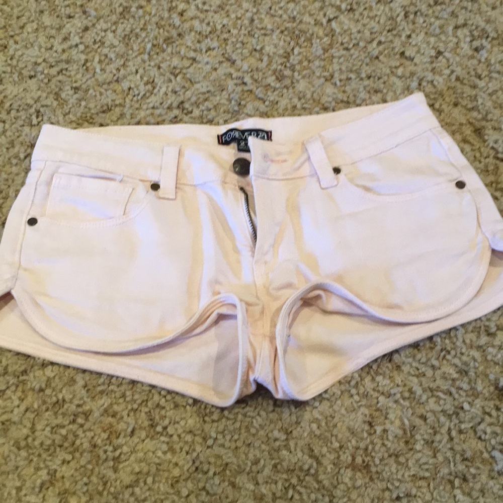 Light pink shorts